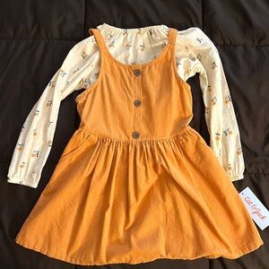 Cat & Jack girls dress size 5T. Never worn with tags attached.